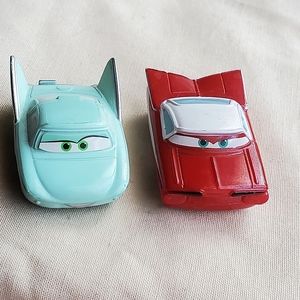 DISNEY AND PIXAR DIECAST CARS FLO AND RAMONE